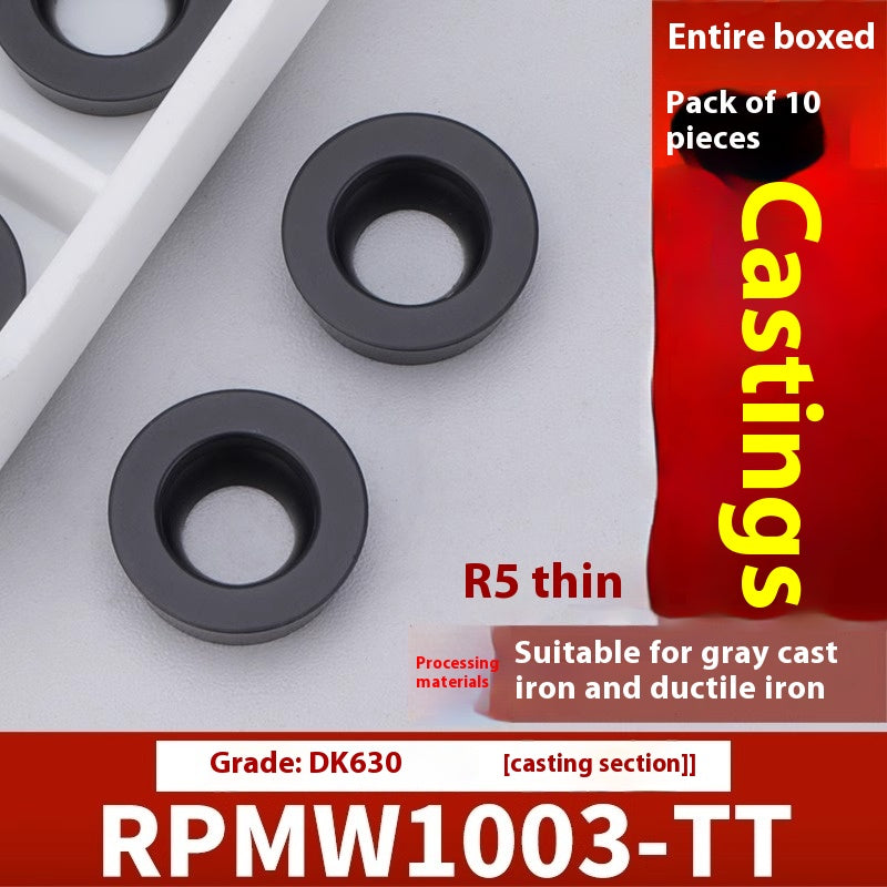 2042-CNC milling inserts, RPMW carbide R5 machining center, R4 milling machine, R6 milling inserts, RPMT round cutter cutters Shandong Denso Pricision Tools Co.,Ltd.